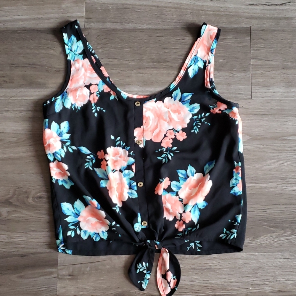 Floral Tank Top - Picture 2 of 4
